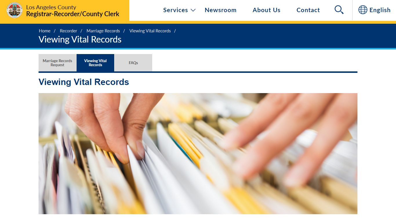 Viewing Vital Records - LAVote.gov